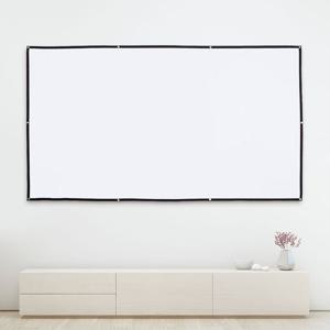 프로젝터스크린 이동형 빔프로젝터 스크린(265x150cm)