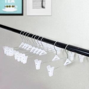 10p세트 화이트 바지걸이옷가게 스틸프레임 바지거리