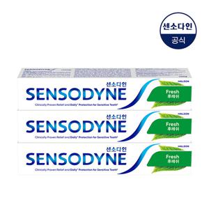 [센소다인] 후레쉬 민감성 치약 100g x3개