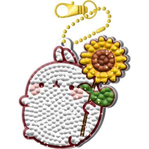 몰랑 해바라기 (키링) 보석십자수 6x7.5