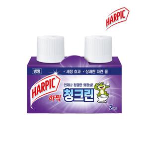 하픽 청크린 병형 변기세정제 2개입 x1개 변기청소 파란물
