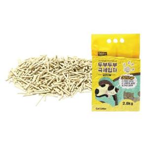고양이 두부두부 극세입자 2.8kg 오리지날 응고형모래 두부모래