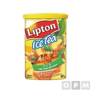 소모품 립톤 아이스티복숭아맛(907g)