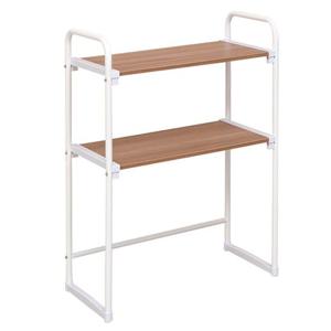 태성 원목무늬 심플 전자렌지 선반(1단/2단) 렌지다이