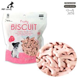 딸기맛 비스켓 220g 애견간식 애견용품 강아지