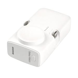 아이코모스 PBDG01 도킹형 고속 충전 보조 배터리 5000mAh 갤럭시 워치형