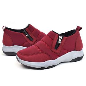 남자 여자 기모 겨울 신발 데일리 슬립온 슈즈 단화