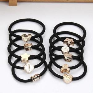 골드메달머리끈 머리끈 헤어끈 100개혼합 머리고무줄