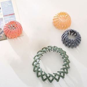 똥머리 올림머리 만두 헤어핀 머리끈 DD-11229 GWM