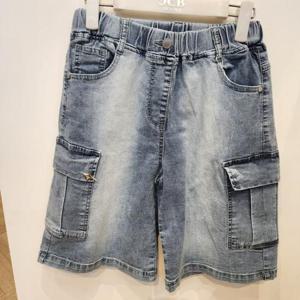 애플핑크 HC06 5부 워시드 데님 버뮤다 팬츠 APP9U305GSL