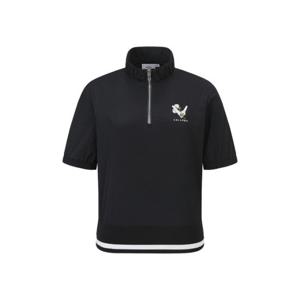 M 캘러웨이골프반팔티 PQC CWTY24S406_BK 여성 봄 후디 우븐티셔츠