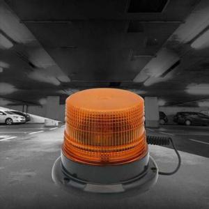 알림 coms LED 경광등 자석부착형 옐로우 Light 시가잭전원