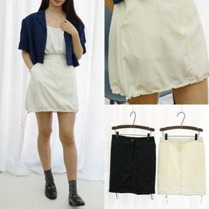 나야홍 / 위쉬몰 LT 타이빈츠스트링스커트(S198H506) 빅사이즈