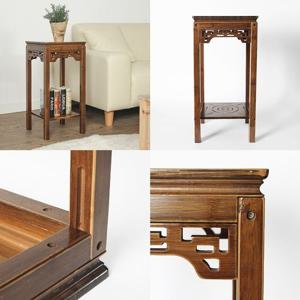 나무선반 엔틱 대나무 장식선반 DIY