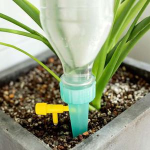 물조리개 워터링 화분 자동급수기 12p세트 페트병 화분자동급수기 페트병화분물주기 화분급수기 식물수분관리 l