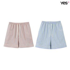 [예스]스트라이프 커플 5부 이지웨어 하의 YSWEB451YSMEB451