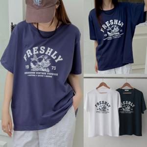 나야홍 / 위쉬몰 RD 프레쉬리레터링티셔츠(U868H507) 빅사이즈