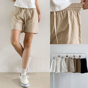 나야홍 / 위쉬몰 NO 핀터네추럴코튼반바지(U996H507) 베이직