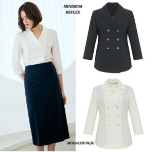 [미니멈]MD 카라넥 더블 루즈 더블 자켓  MD MYBAWJ4180_CJ