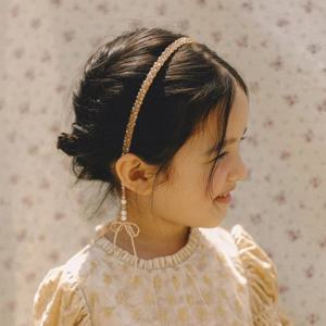 [리틀그라운드](BE)룰라비-비즈리본헤어밴드(75A12-873-03)