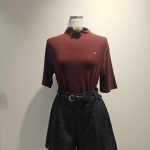 [나인스텝]찡 반폴라 니트 N25NT5304