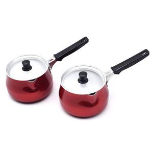 신아 밀크팬 편수냄비 레드 2EA