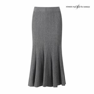 [나인식스뉴욕] 골지 인어 니트 스커트 (NP9SK002M0)