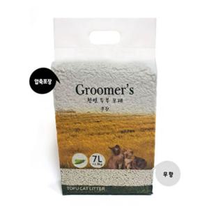 구루머스 천연 두부모래 7L (무향) 구루머스 천연 두부모래 무향 응고형모래 고양이 배변용품 반려동물