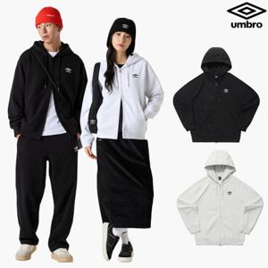 [엄브로] 에센셜 기모 후드 집업 UQ423CFTO1