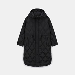 [네파 (행사)]여성 깔깔이 롱패딩 퍼프 후디 롱 다운 자켓 7K82049