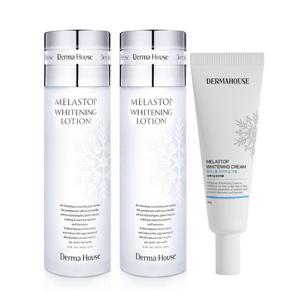 [더마하우스] 화이트닝3종(미백로션+미백로션+미백크림)/ 미백 잡티관리 칙칙한피부