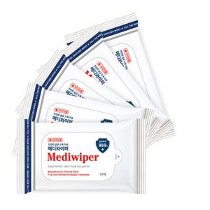 [무배] 의약외품 메디와이퍼 손소독티슈(10매) x 50개
