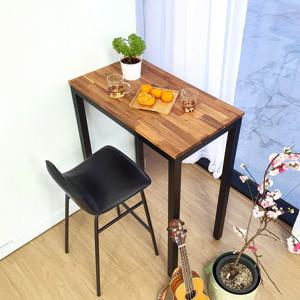 아카시아원목 홈바테이블_800X450 홈바의자1개포함/원목테이블