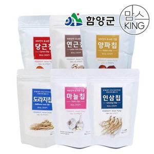 갤러리아_[함양군]화신영농조합 양파칩+연근칩+당근칩+도라지칩+마늘칩
