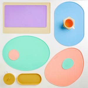 ★1+1★열탕소독 가능한 실리콘 테이블/식탁매트 골라담기