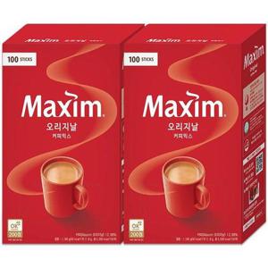 갤러리아_맥심 오리지날 커피믹스 100Tx2개