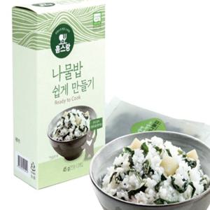 밥지을때 바로넣는 유기농 (곤드레,어수리,곰취,참취,감자)나물 12인분(15gx6봉)