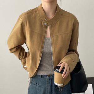 [몽벨리즈]루이차이나스웨이드자켓 mde2302409