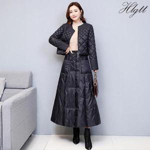 [헬리꽁땡][헬리꽁땡] 퀼팅 패딩 스커트상하세트_19180987_588349