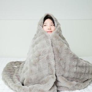 오아 포그밍L코듀 전기 온열 담요 사무실 캠핑 차박용 휴대용 여행용 극세사