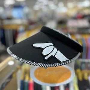 [루이까스텔][행복한백화점][루이까스텔]강아지 엠보 자수 선바이저 썬캡 여성 모자 7LDCP336