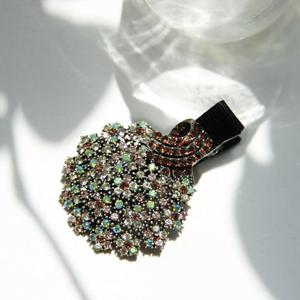 제이로렌 02H0099 스와로브스키 크리스탈 나무 집게핀