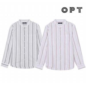 [옵트]옵트_ 남성 옥스포드 밴드카라 셔츠 2종 택1 OLPMHB02M