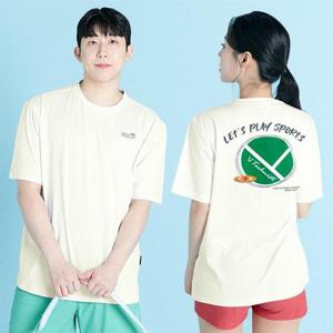 테크니스트 남성 여성 오버핏 반팔 티셔츠 TNT5431