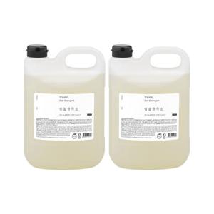 [생활공작소][★비밀특가★] [1+1] 친환경 대용량 주방세제 4L (총2개) / (쌀뜨물/자몽/바질 택1)