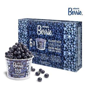 갤러리아_로버츠베리에 과채주스 야생 빌베리 1박스(100ml x 6팩)