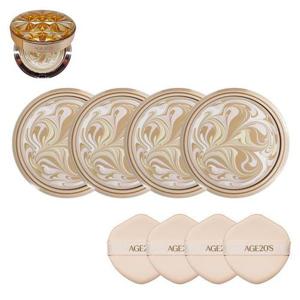 에이지투웨니스 팩트 로얄 골드 다이아 에디션 리프팅 에센스 커버 리필4개