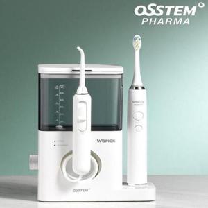 오스템 와픽 실혜택가 11만 9천원대! 약4만원 치약세트증정! 콤보구강세정기 WO-300