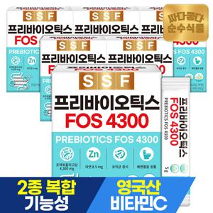 순수식품 FOS4300 6박스 x 30포 비타민C 생유산균 프리바이오틱스 프락토올리고당
