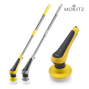 [모리츠] 다용도 방수 무선 욕실 청소기 6가지 브러쉬 툴 길이조절